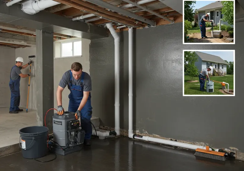 Basement Waterproofing and Flood Prevention process in Brownsburg, IN